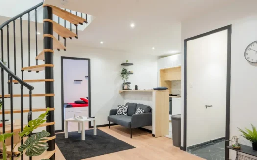 Duplex Besace | Chambre rouge